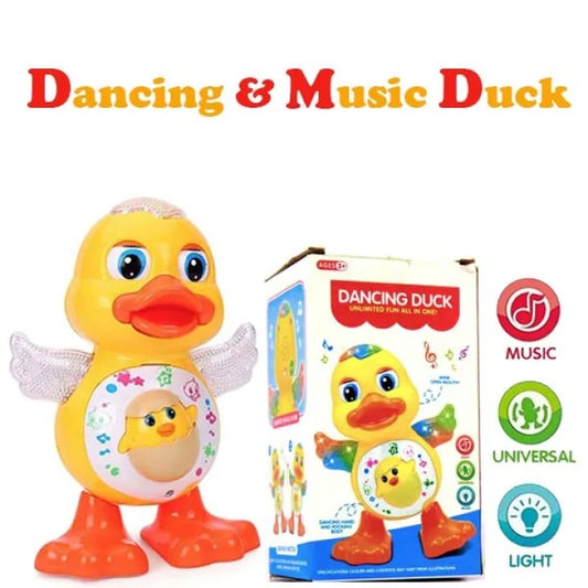 1591 Dancing Duck Toy with Vibrant Light Effect & Musial Sound | Best Dancing Toy