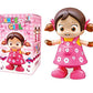 Musical Dancing Doll with Flashing Lights, Walking Singing Doll Musical Toys for 3+ Years Kids, Girls, Boys - Multicolor