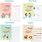 Magic Book for Kids, Sank Magic Practice Copybook, (4 Book+10 Refill+1 Pen+1 Grip) | Buy 1 Set get 1 Set Free**