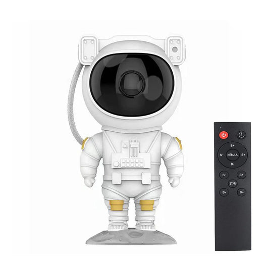 Acrylonitrile Butadiene Styrene Star Projector Night Light,Astronaut Projector With Remote/Timer,Kids Room Decor,Aesthetic Galaxy Projector For Bedroom,Gift For Kids Adults Room Decor,White